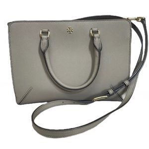 Tory Burch gray bag